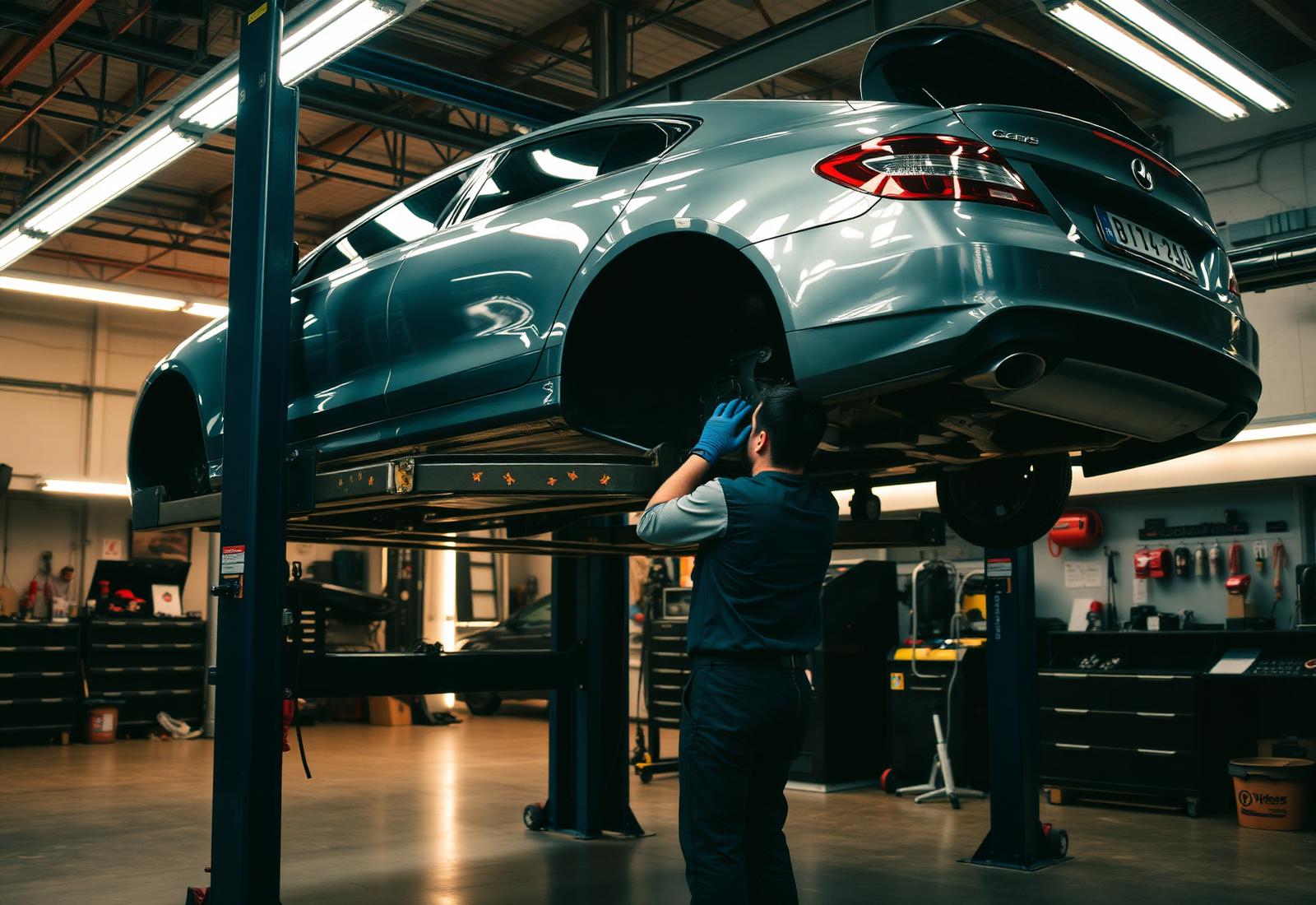 Sterling Auto Centre workshop