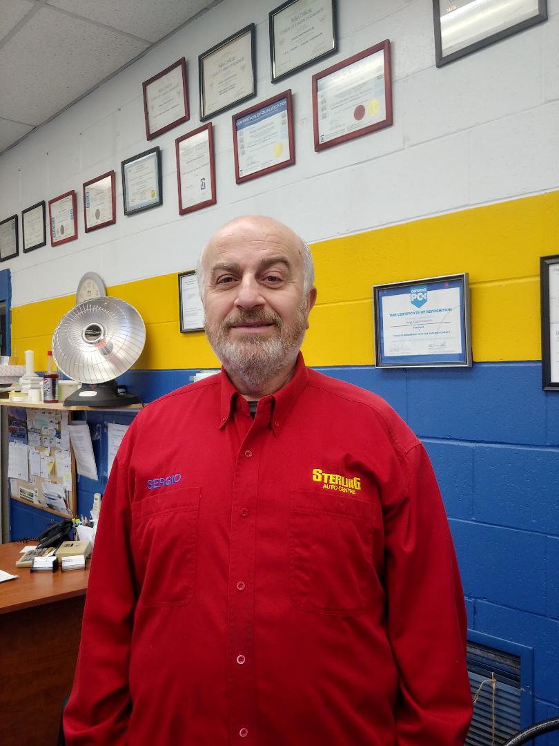 Sergio, owner and lead technician at Sterling Auto Centre